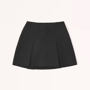 Pleated Menswear Mini Skort